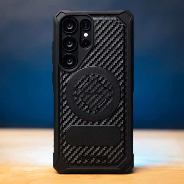 Rokform’s Indestructible Armor Case for Galaxy S25 Ultra: Magnetic Twist Lock & Ultimate Drop Protection in Sleek Black - Image 3