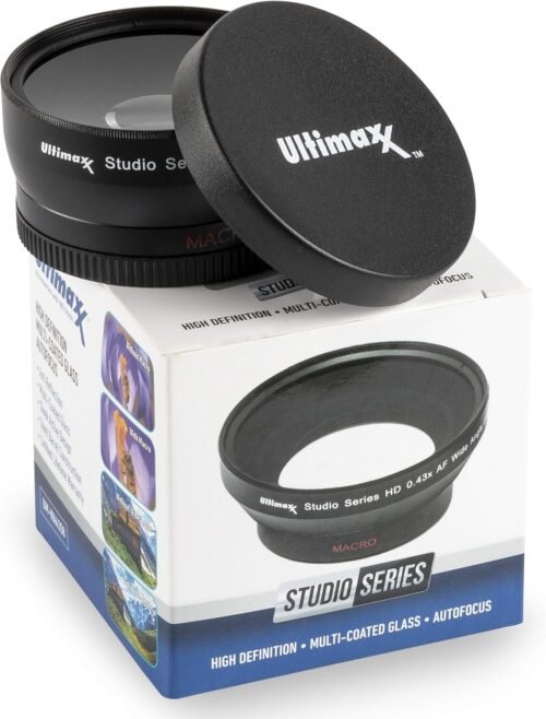 Transform Your Shots: 0.43x Wide Angle + Macro HD Lens for Canon DSLR Cameras - 이미지 5