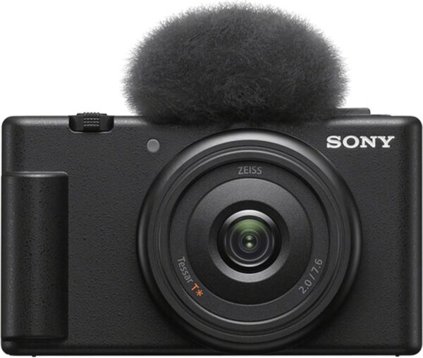 Sony ZV-1F Content Creator's Ultimate Kit: 128GB Extreme Memory, Mic, Video Light, Editing Software U-Grip, and Tripod Bundle (21pc) - Image 8