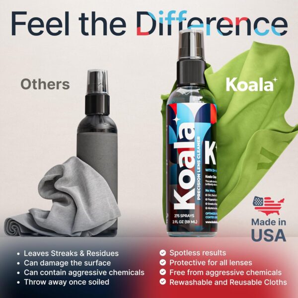"Crystal Clear Koala: The Ultimate Eyewear and Screen Care Kit - 4 Essential Pieces for Spotless Vision!" - Image 5