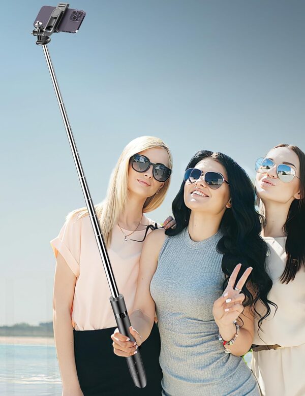 "Ultimate 71-Inch All-in-One Tripod & Selfie Stick: The Perfect Travel Companion for Your Phone and Camera!" - Image 8