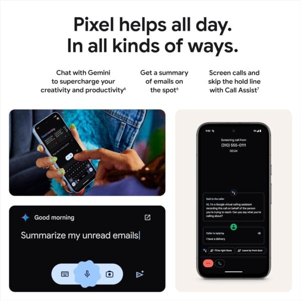 "Unlock the Future: Google Pixel 8a - Your AI-Powered Companion in Obsidian with an Incredible Camera and All-Day Battery!" - Image 4