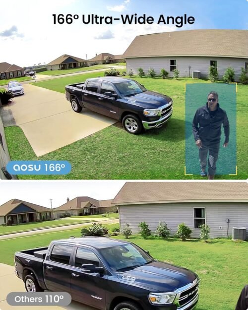 "Ultimate 4-Cam Wireless Security System: Crystal Clear 2K Vision & Nighttime Spotlight for Effortless Home Protection" - 이미지 4