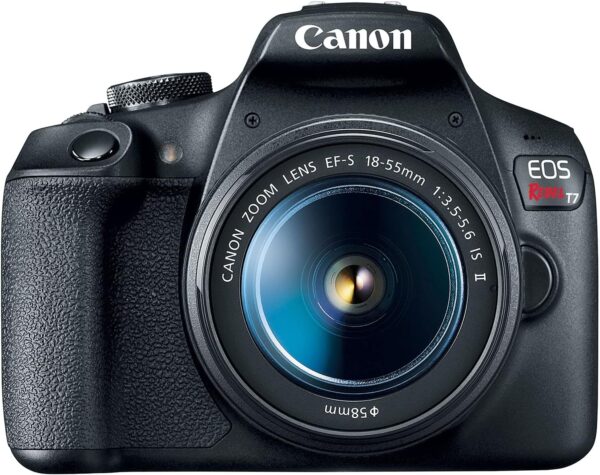 Capture Every Moment: Ultimate Canon EOS Rebel T7 DSLR Kit with Essential Lenses and Accessories - Image 2