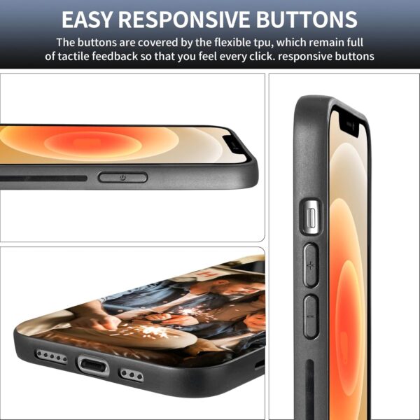Easycosy Personalized Picture Phone Cases for 16 15 14 13 12 11 Pro/Max/Mini XR X Xs Max Custom Multiple Photo iPhone Case for Friends Family Birthday Gifts Customized Full Protection TPU Cover - Image 6