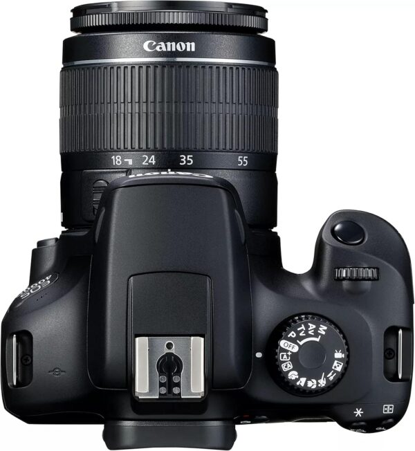 Canon EOS 4000D / Rebel T100 DSLR Camera w/EF-S 18-55mm F/3.5-5.6 Zoom Lens + 64GB Memory, Filters,Case, Tripod, Flash, and More (34pc Bundle) (Renewed) - Image 7