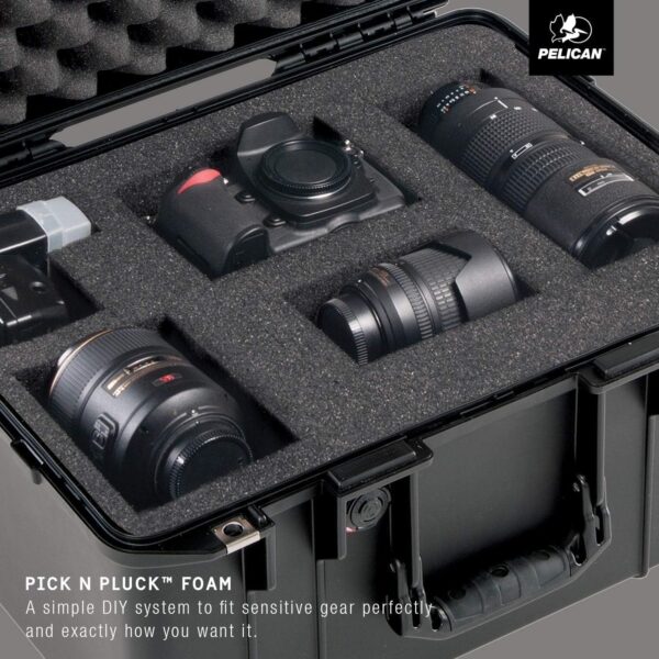 Pelican 1200 Case With Foam (Black) - Image 8