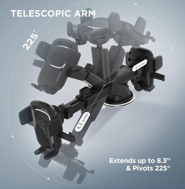 "Universal Phone Holder: iOttie's Easy One Touch 4 - Your Ultimate Car and Desk Companion!" - Image 3