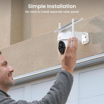 "Elevate Your Home Defense: AOSU's Solar-Powered Wireless Security Camera Kit with 2K Night Vision and 360° Coverage" - 이미지 9