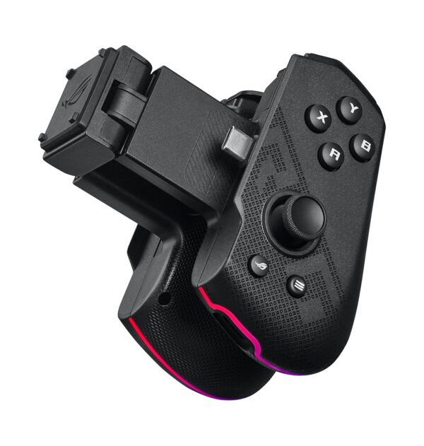Unleash Your Game: The Versatile ASUS ROG Tessen Mobile Controller with Dynamic RGB and Instant Key Mapping!