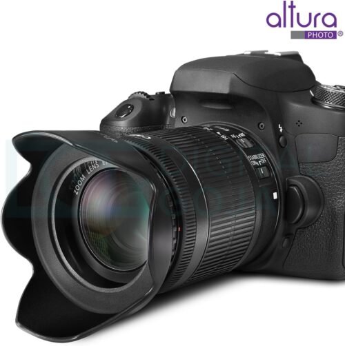 "Enhance Your Photography: Altura Photo 58MM Tulip Lens Hood for Canon & Nikon DSLRs" - 이미지 5