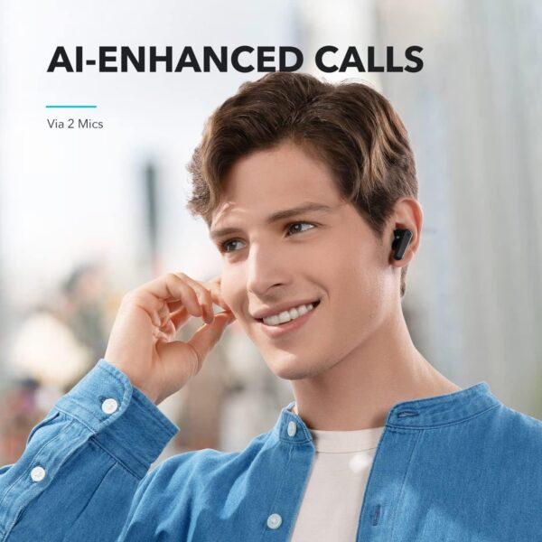 Anker Soundcore P20i: Bass-Boosted Wireless Earbuds with 30-Hour Playtime and AI-Powered Clarity! - Image 6