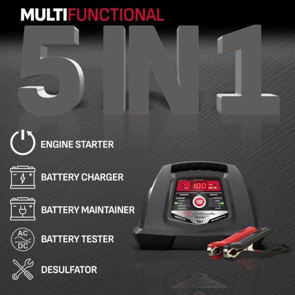 Revitalize Your Ride: The Ultimate Schumacher 6V/12V Automatic Battery Charger & Engine Starter - Image 3