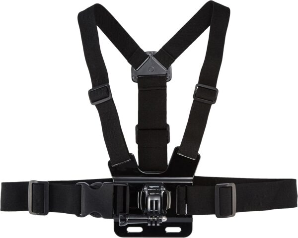 GoPro-Compatible Adjustable Chest Harness by Amazon Basics – Perfect for Adventure Capture! - Image 2