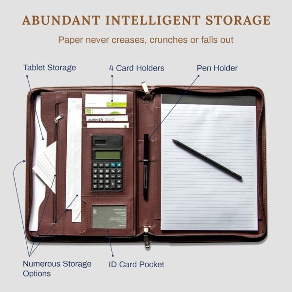 Elevate Your Professional Image: The Cossini Luxe Portfolio with Smart Features and Eco-Friendly Elegance - Image 2