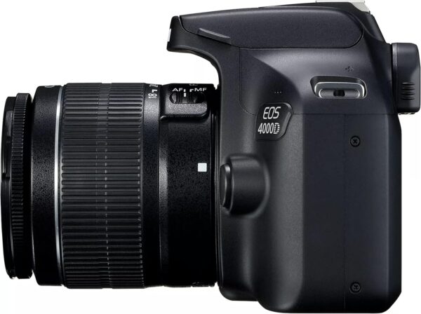 Canon EOS 4000D / Rebel T100 DSLR Camera w/EF-S 18-55mm F/3.5-5.6 Zoom Lens + 64GB Memory, Filters,Case, Tripod, Flash, and More (34pc Bundle) (Renewed) - Image 6