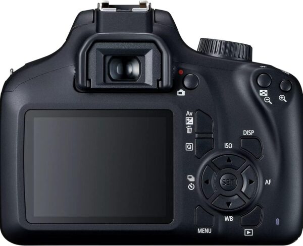 Canon EOS 4000D / Rebel T100 DSLR Camera w/EF-S 18-55mm F/3.5-5.6 Zoom Lens + 64GB Memory, Filters,Case, Tripod, Flash, and More (34pc Bundle) (Renewed) - Image 4