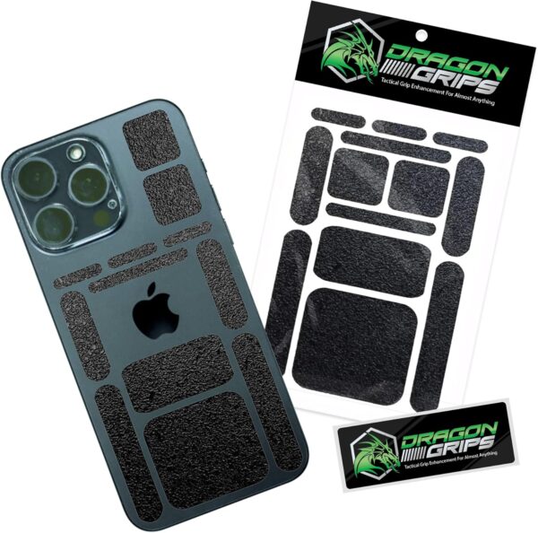Dragon Grips 13 pc Rectangle Grip Tape, Synthetic Rubber, 0.5mm x 0.5mm, Bicycle, Dirt Bike, ATV, UTV