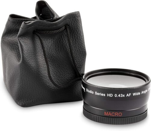 Transform Your Shots: 0.43x Wide Angle + Macro HD Lens for Canon DSLR Cameras - 이미지 4