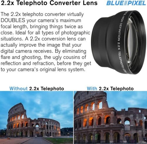 Capture Every Moment: Ultimate Canon EOS Rebel T7 DSLR Kit with Essential Lenses and Accessories - 이미지 5