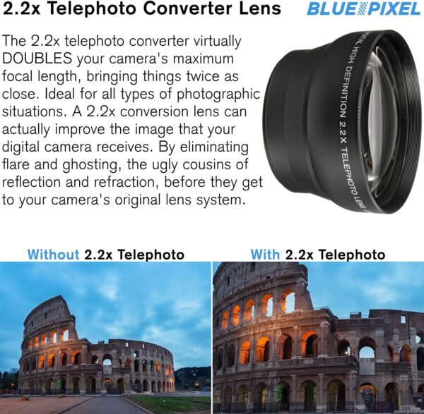 Capture Every Moment: Ultimate Canon EOS Rebel T7 DSLR Kit with Essential Lenses and Accessories - Image 5