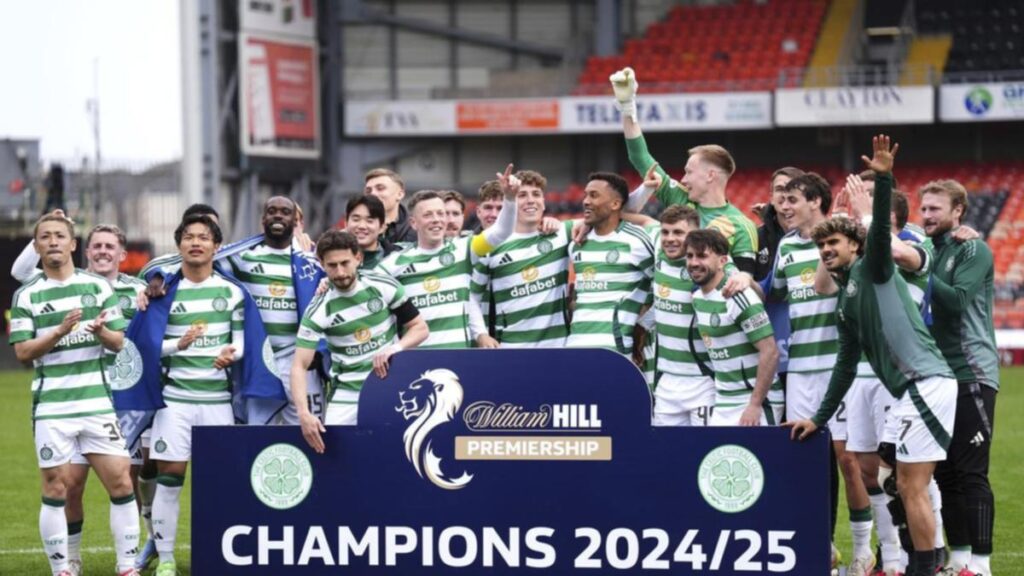 Celtic Clinches Historic 55th Scottish Title, Leveling the Score with Rangers!