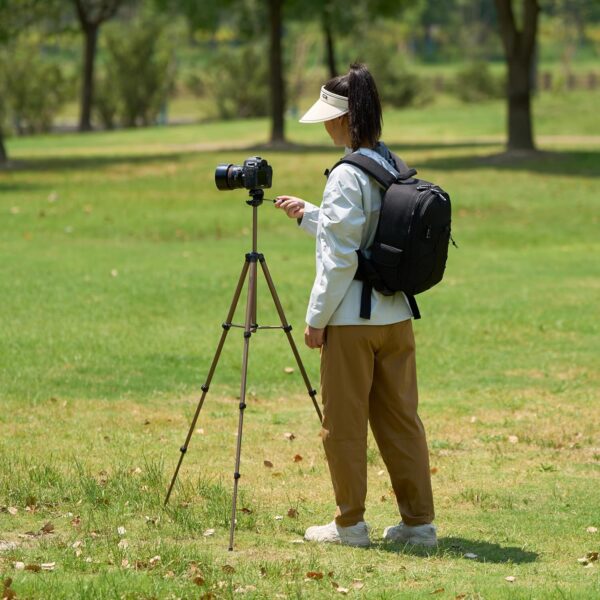 Champagne Dreams: The Ultimate 50-Inch Travel Tripod for Your Photography Adventures - Image 7