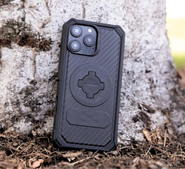 Rokform Rugged Case Compatible with iPhone 16 Pro Max, Magnetic Cover (Black) - Image 2