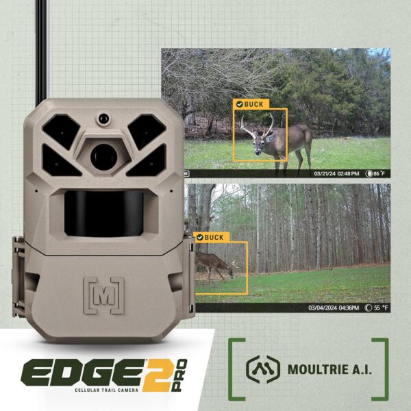 Moultrie Edge 2 Pro: The Ultimate 4G LTE Trail Camera with Stunning 40MP Photos and Smart AI Features! - Image 5