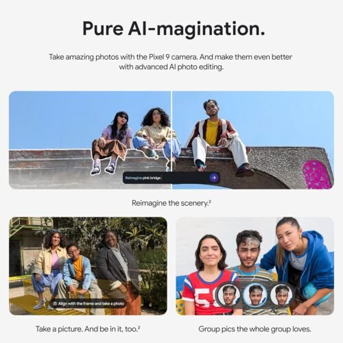 Unleash the Power: Google Pixel 9 - Unlocked Android Marvel with Gemini, All-Day Battery, Stellar Camera, and 6.3" Actua Display in Peony - 128 GB! - 이미지 2