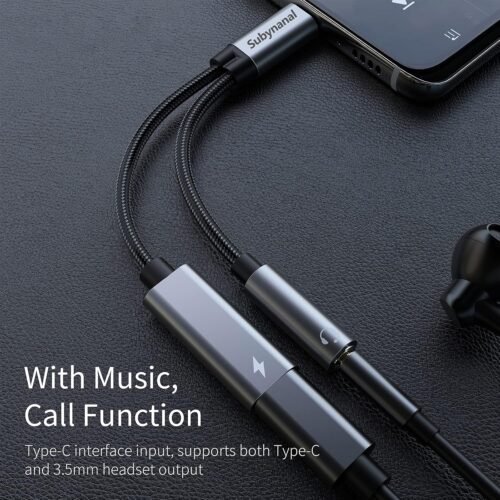 "Ultimate 2-in-1 USB-C Adapter: Charge & Tune with Fast Charging and AUX Compatibility for iPhone 15/16, Samsung Galaxy S22/S21/S20, and Pixel!" - 이미지 4