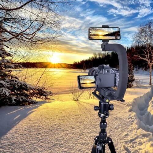 Ultimate Multi-Camera Stabilizer Rig: Elevate Your Vlogging Game with This Versatile Expansion Cage for GoPro, Canon, Nikon, Sony, and Smartphones! - 이미지 3