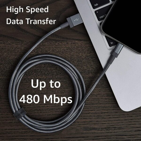 Ultimate 6ft Nylon Braided Lightning Charger: MFi Certified Cord for All Your Apple Devices! - Image 7