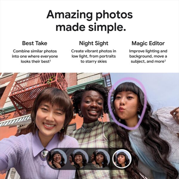 "Unlock the Future: Google Pixel 8a - Your AI-Powered Companion in Obsidian with an Incredible Camera and All-Day Battery!" - Image 2