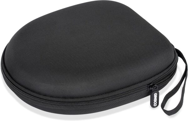 Ginsco Universal Headphone Case Compatible with JBL Tune 510BT 720BT, Sony WH-CH 720N/WH-CH520, Soundcore Q20/Q30 BERIBES KVIDIO TOZO etc, Travel Carrying Hard Shell Case Black