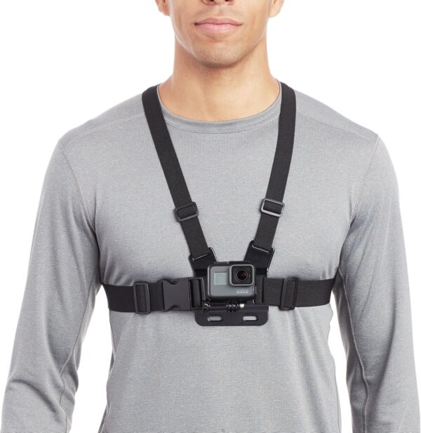 GoPro-Compatible Adjustable Chest Harness by Amazon Basics – Perfect for Adventure Capture! - Image 3