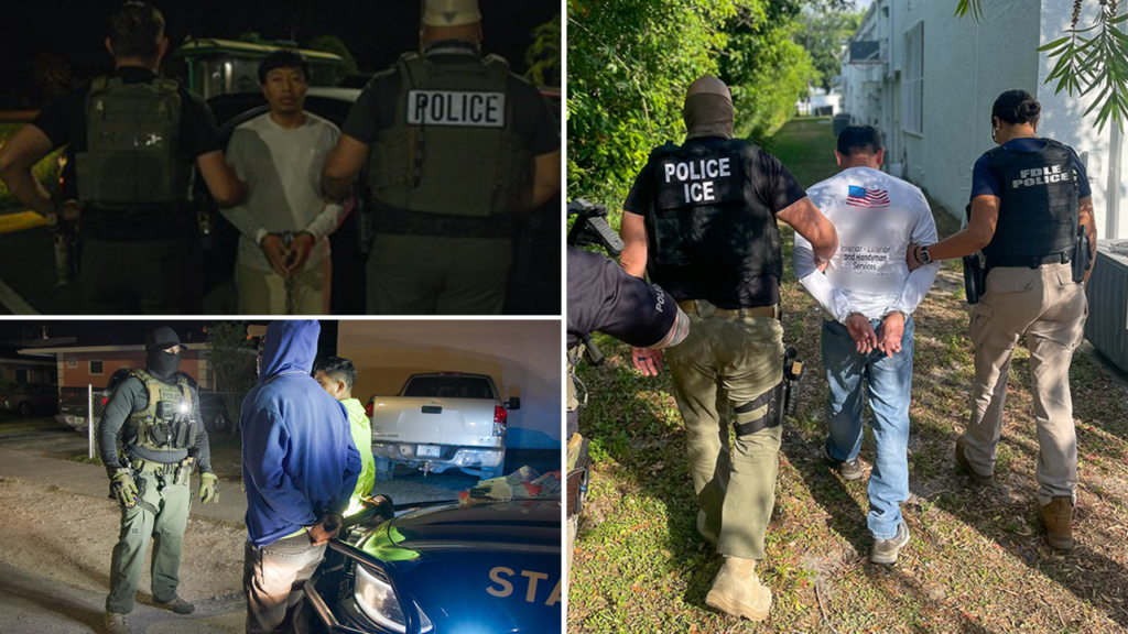 Florida’s Bold ICE Blitz: Nearly 800 Illegal Aliens Rounded Up in Days!