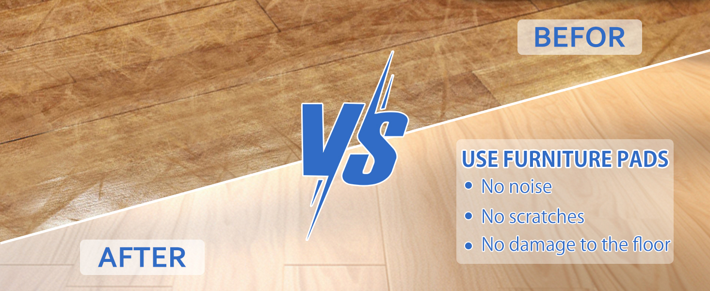 Revolutionary Anti-Slip Rubber Pads: 5" x 40" Self-Adhesive Strips to Shield Your Hardwood Floors! 10 Image 3