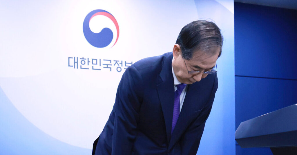 Han Duck-Soo Steps Down: South Korea’s Acting Leadership in Flux