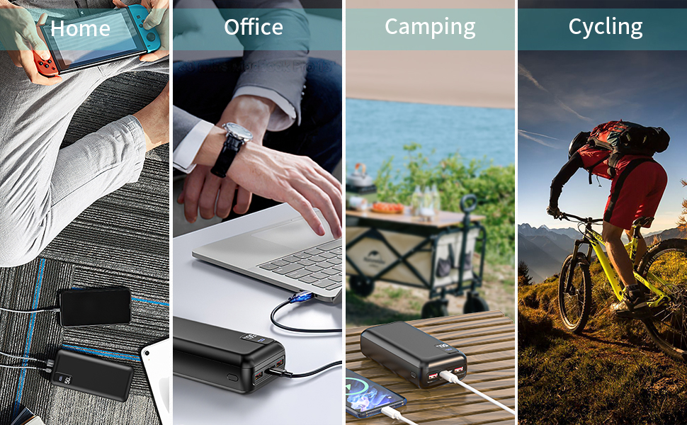 Power Bank 50000mAh 22.5W Fast Charging Portable Charger USB-C Quick Charge with 3 Outputs & 2 Inputs LED Display Huge Capacity External Battery Pack for Most Electronic Devices on The Market 14 Power Bank 50000mAh 22.5W Fast Charging Portable Charger USB-C Quick Charge with 3 Outputs & 2 Inputs LED Display Huge Capacity External Battery Pack for Most Electronic Devices on The Market-