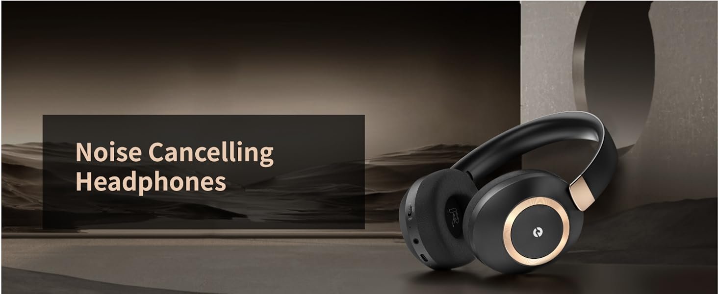 Active Noise Cancelling Headphones, 100H Playtime Headphones Wireless Bluetooth, Bluetooth Headphone with Mic, Over Ear Wireless Headphone with Deep Bass,Fast Charging for Travel 8 Active Noise Cancelling Headphones, 100H Playtime Headphones Wireless Bluetooth, Bluetooth Headphone with Mic, Over Ear Wireless Headphone with Deep Bass,Fast Charging for Travel-