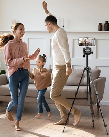 Sensyne 72" Extendable Tripod for iPhone & Selfie Stick with Detachable Phone Holder & Wireless Remote, Compatible with All Cell Phones, Black 13 Sensyne 72" Extendable Tripod for iPhone & Selfie Stick with Detachable Phone Holder & Wireless Remote, Compatible with All Cell Phones, Black-