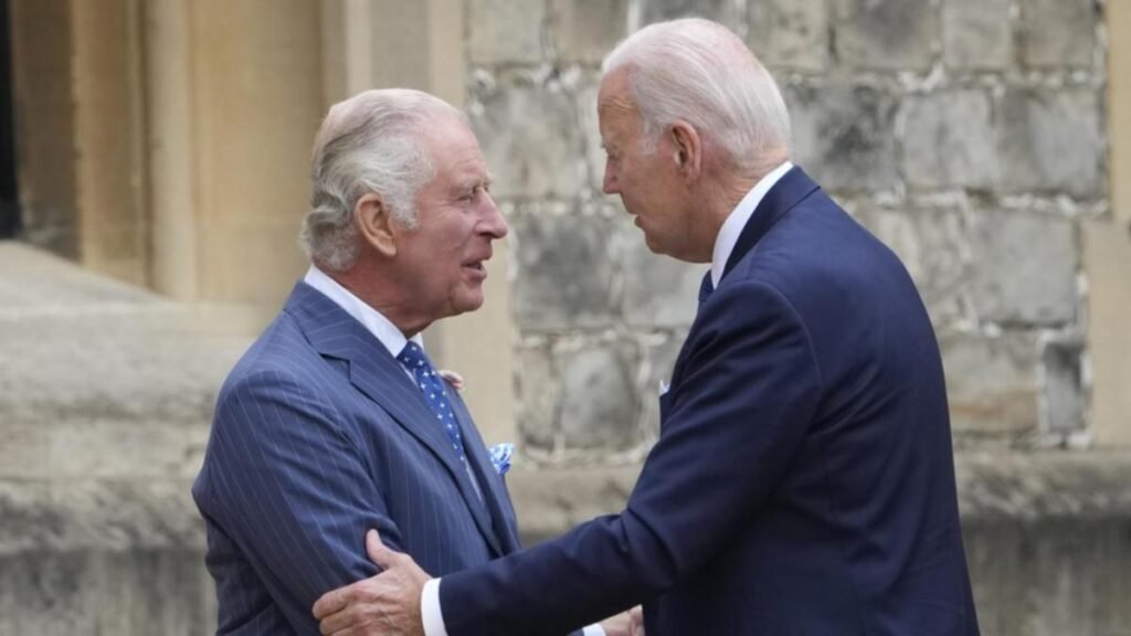 King sends private message of support to Biden