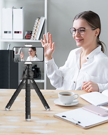 UBeesize 12 inch Ring Light with Stand, Selfie Ring Light with 50" Extendable Tripod Stand & Phone Holder for Live Stream/Makeup/YouTube Video 11 UBeesize 12 inch Ring Light with Stand, Selfie Ring Light with 50" Extendable Tripod Stand & Phone Holder for Live Stream/Makeup/YouTube Video-