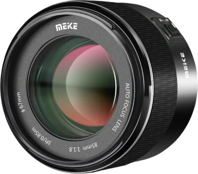 Meike 85mm F1.8 Full Frame Auto Focus Medium-Telephoto Portrait Lens Compatible with Canon EOS EF Mount Digital SLR Cameras 5D Mark IV 6D Mark II - 이미지 2