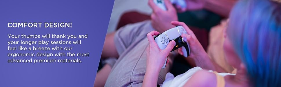 KontrolFreek FPS Freek Galaxy Black for PlayStation 4 (PS4) and PlayStation 5 (PS5) | Performance Thumbsticks | 1 High-Rise, 1 Mid-Rise | Black (Limited Edition) 9 KontrolFreek FPS Freek Galaxy Black for PlayStation 4 (PS4) and PlayStation 5 (PS5) | Performance Thumbsticks | 1 High-Rise, 1 Mid-Rise | Black (Limited Edition)-