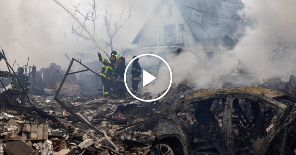 Russian Bombardment Kills at Least a Dozen People in Ukraine
