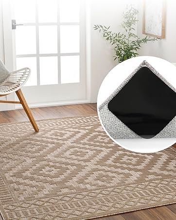 BAGAIL BASICS Non Slip Rug Pad Gripper 2 x 3 Feet Extra Thick Carpet Pads for Area Rugs and Hardwood Floors, Keep Your Rugs Safe and in Place 11 BAGAIL BASICS Non Slip Rug Pad Gripper 2 x 3 Feet Extra Thick Carpet Pads for Area Rugs and Hardwood Floors, Keep Your Rugs Safe and in Place-
