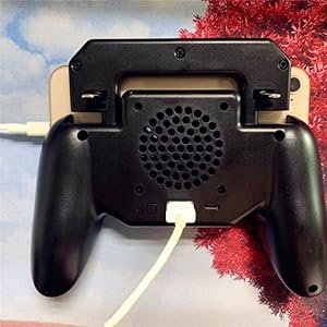 COOBILE Gaming Grip with Portable Charger Cooling Fan,for PUBG Mobile Controller L1R1 Mobile Game Trigger Joystick for Phone (Upgraded Version 2000mAh) 10 COOBILE Gaming Grip with Portable Charger Cooling Fan,for PUBG Mobile Controller L1R1 Mobile Game Trigger Joystick for Phone (Upgraded Version 2000mAh)-