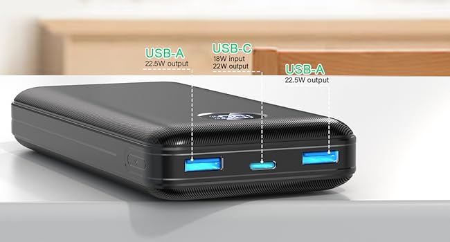 Portable Charger 40000mah Power Bank, USB-C (22.5W) Fast Charging Battery Pack Portable Phone Charger for iPhone 15/14/13 Series, Android Samsung Galaxy, for Travel Camping - Black 13 Portable Charger 40000mah Power Bank, USB-C (22.5W) Fast Charging Battery Pack Portable Phone Charger for iPhone 15/14/13 Series, Android Samsung Galaxy, for Travel Camping - Black-